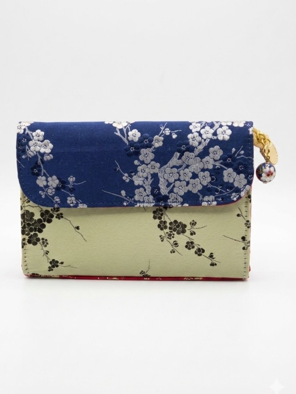 Chinese Style Saks Fifth Avenue Clutch Purse